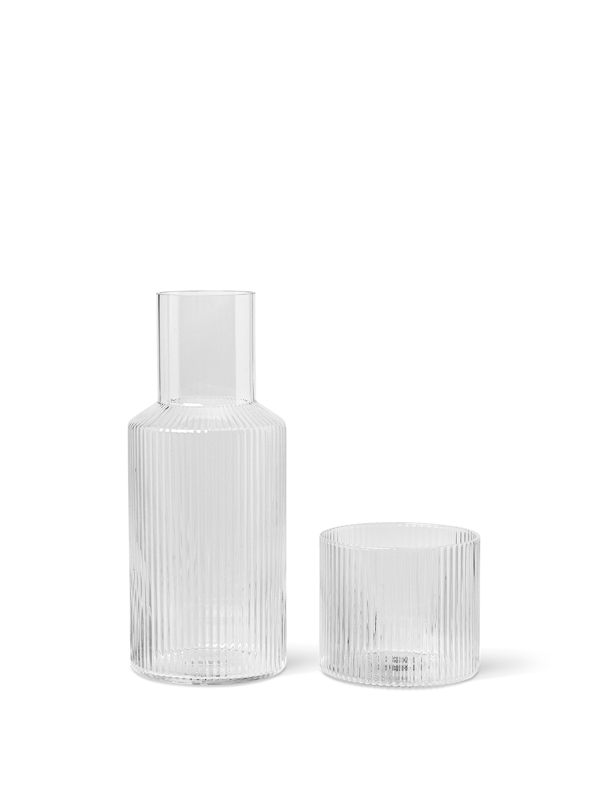 Set de jarra y vasos Ripple de Ferm Living