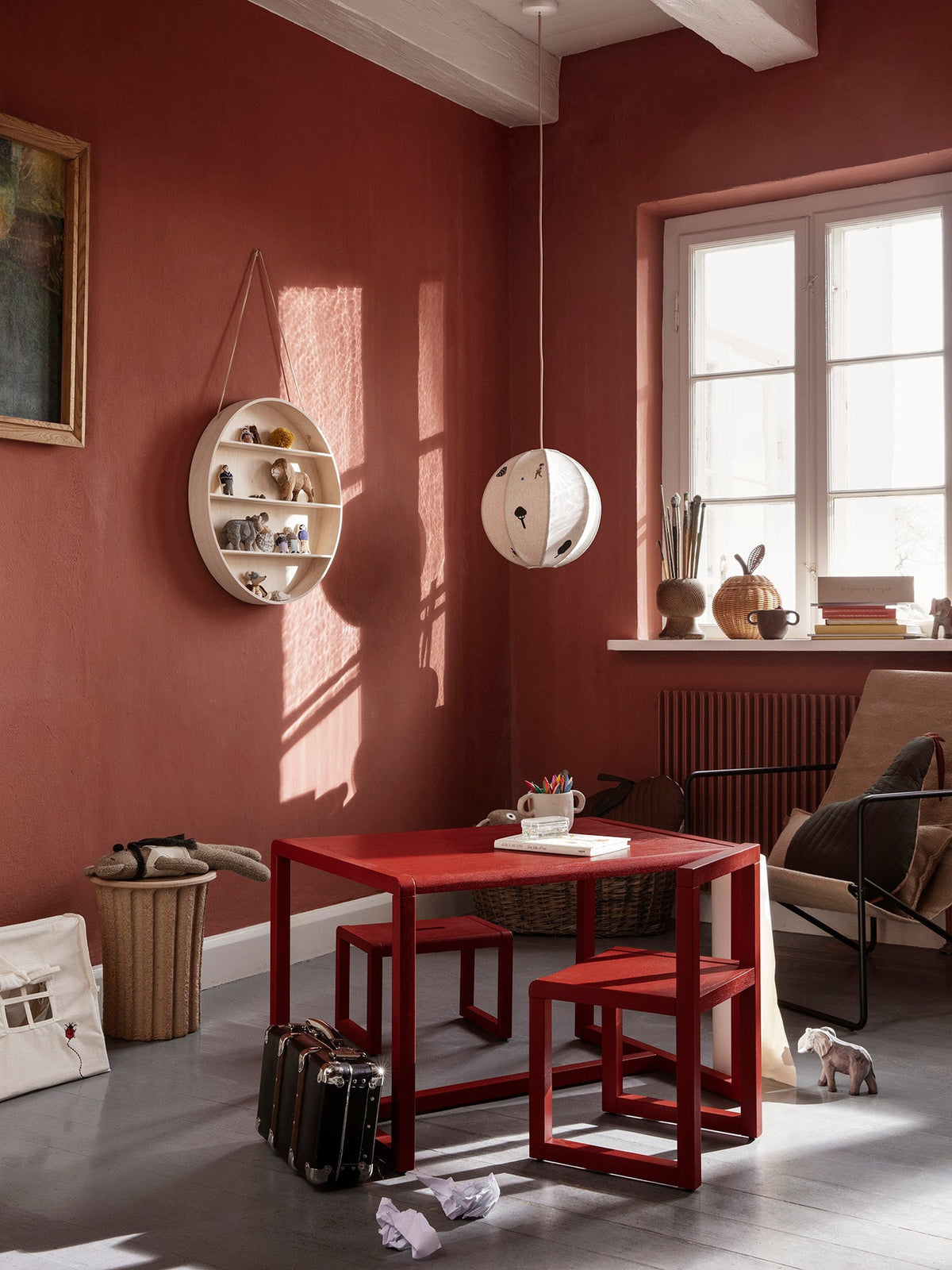 Mesa infantil Little Architect de Ferm Living
