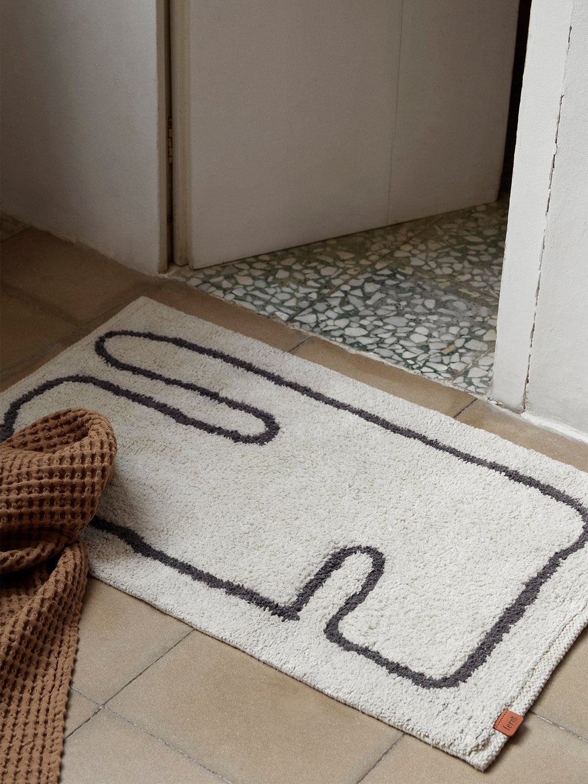 Alfombrilla lavable Lay de Ferm Living
