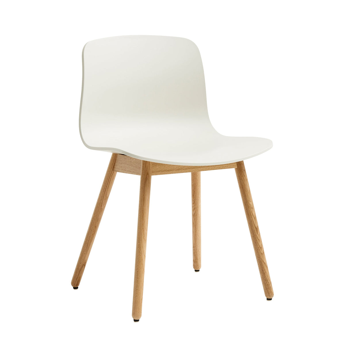 Silla About A Chair AAC 12 · HAY · melange cream 2.0 / Varnished Oak