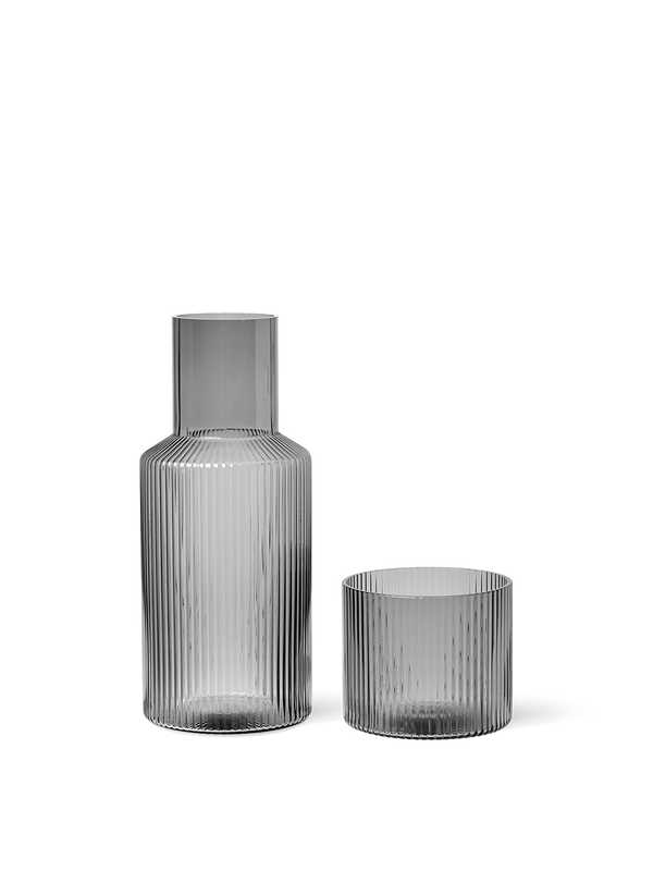 Set de jarra y vasos Ripple de Ferm Living