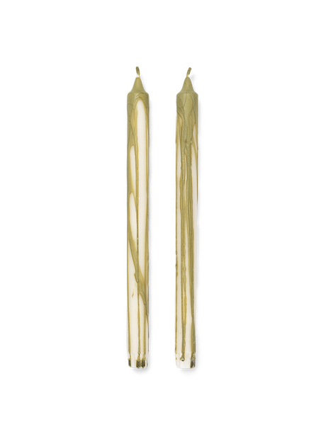 Velas Dryp · Ferm Living · Olive Green