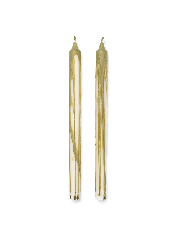 Velas Dryp · Ferm Living · Olive Green