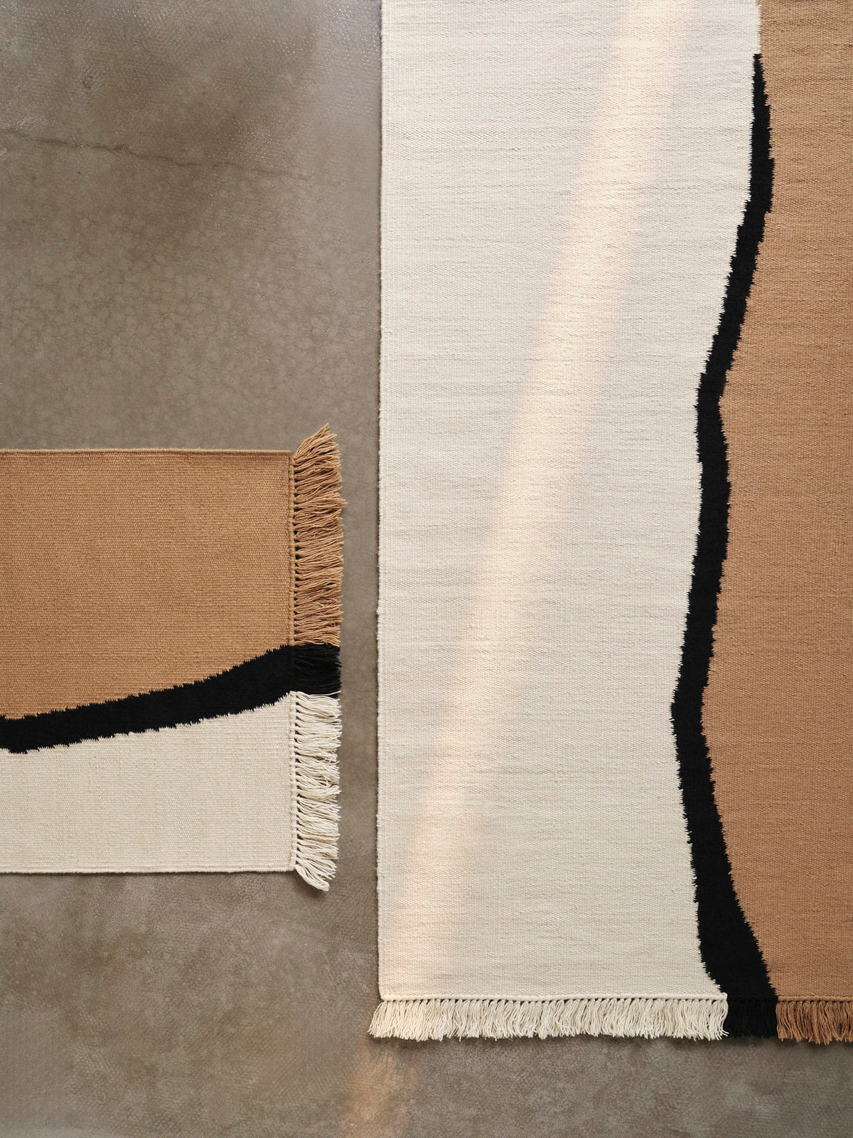 Alfombra kilim Soil de Ferm Living