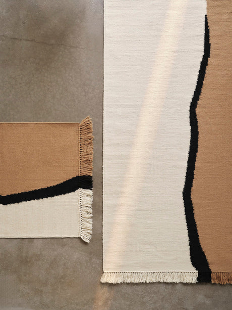 Alfombra pasillo kilim Soil de Ferm Living