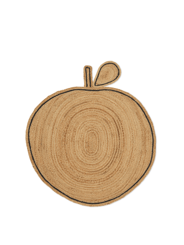 Alfombra de yute trenzada Apple de Ferm Living