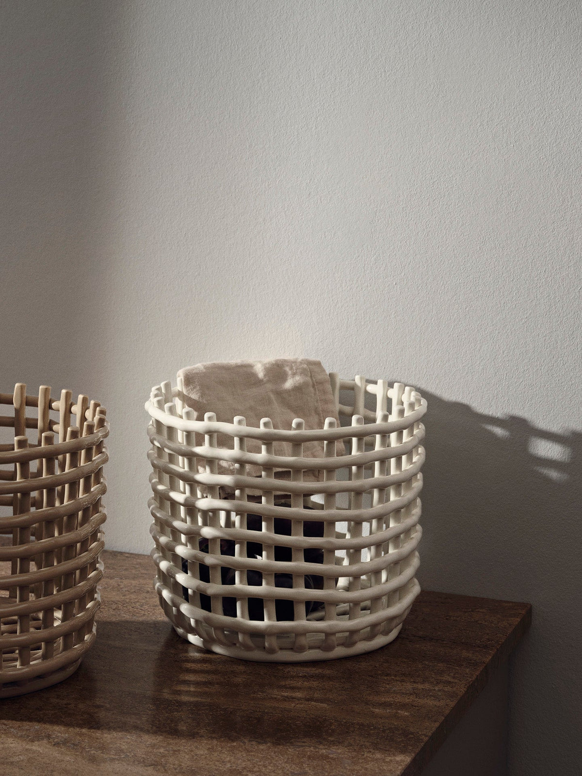 Ceramic basket · Ferm Living · view 6