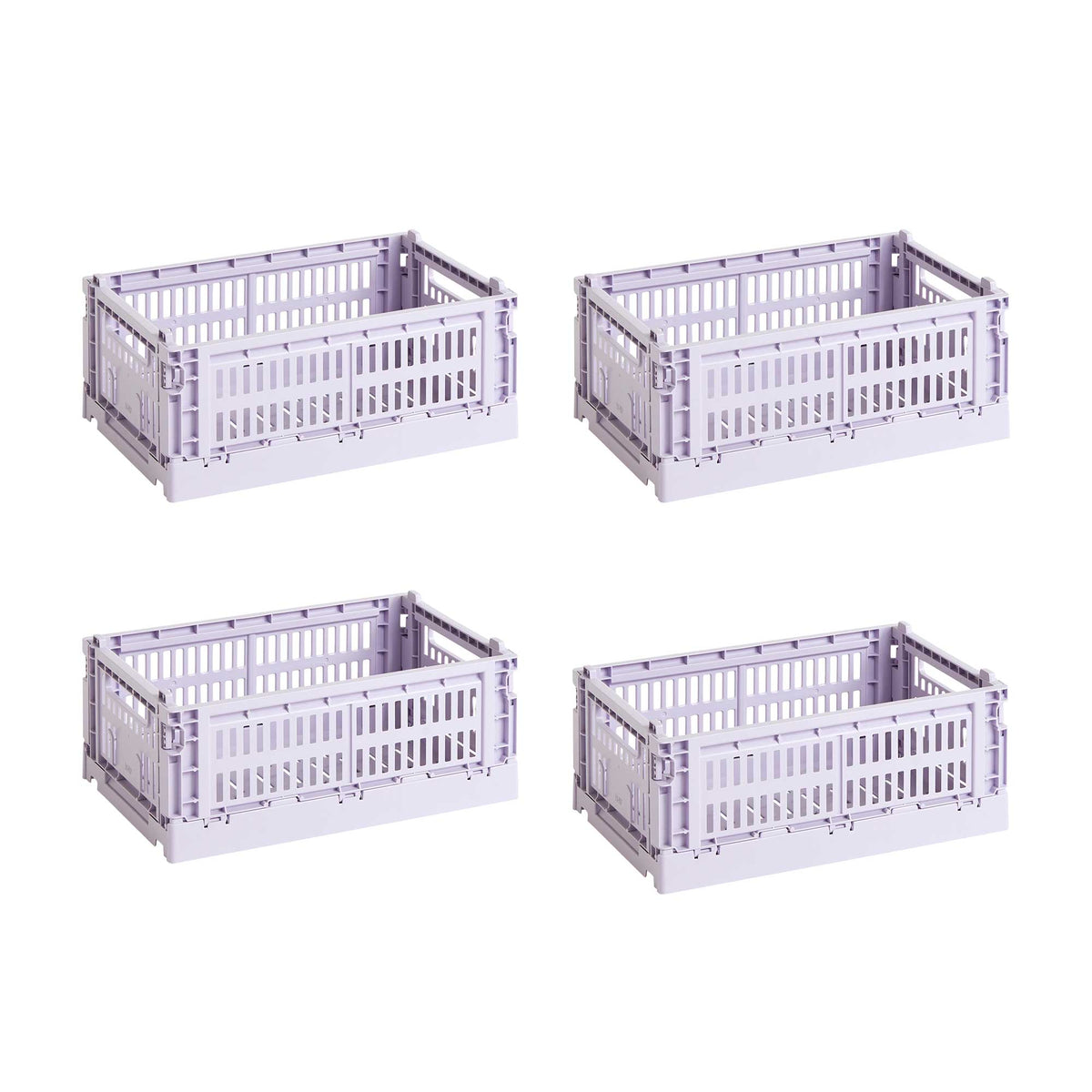 Set de cestas Colour Crate S Recycled · HAY · Lavender / Set of 4