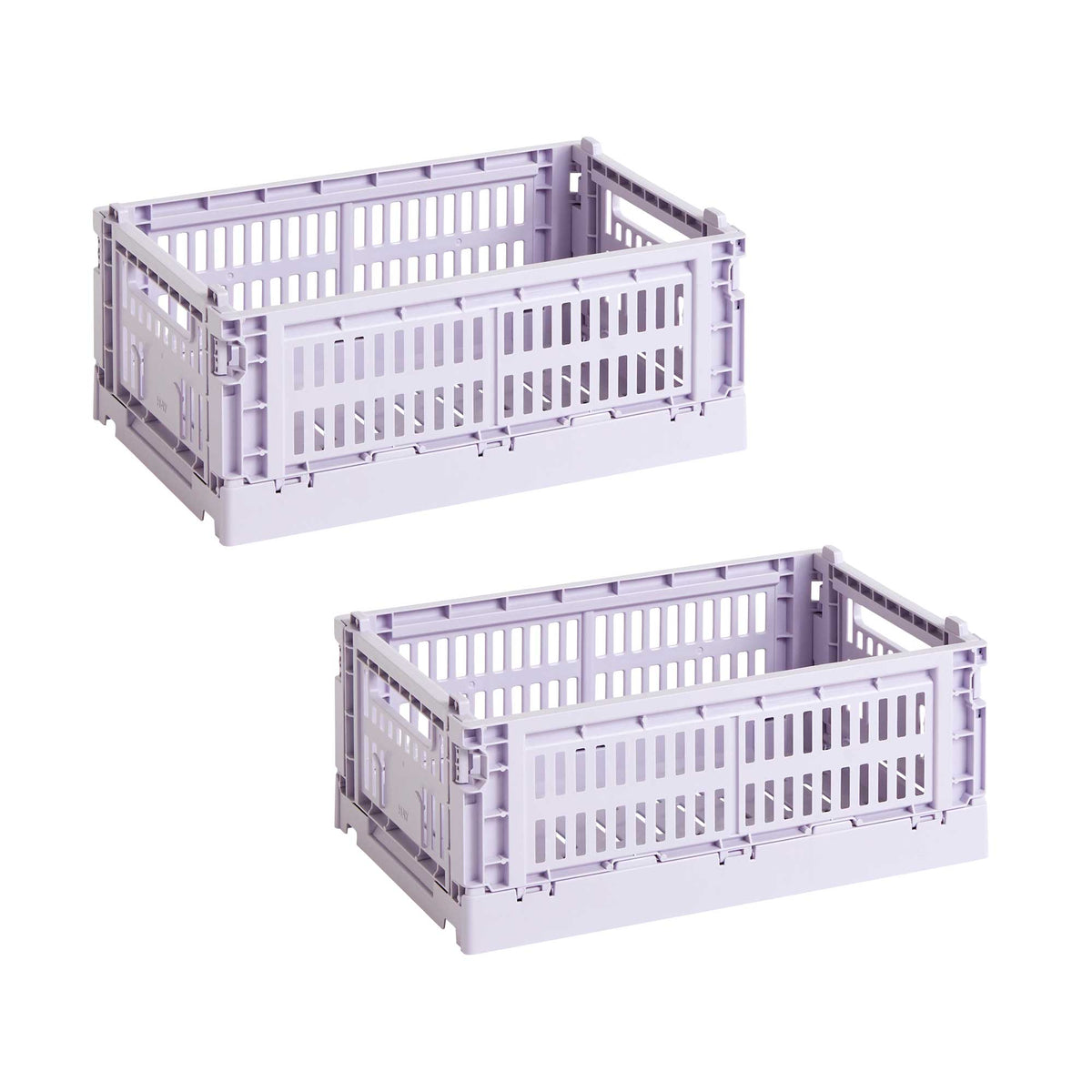 Set de cestas Colour Crate S Recycled · HAY · Lavender / Set of 2