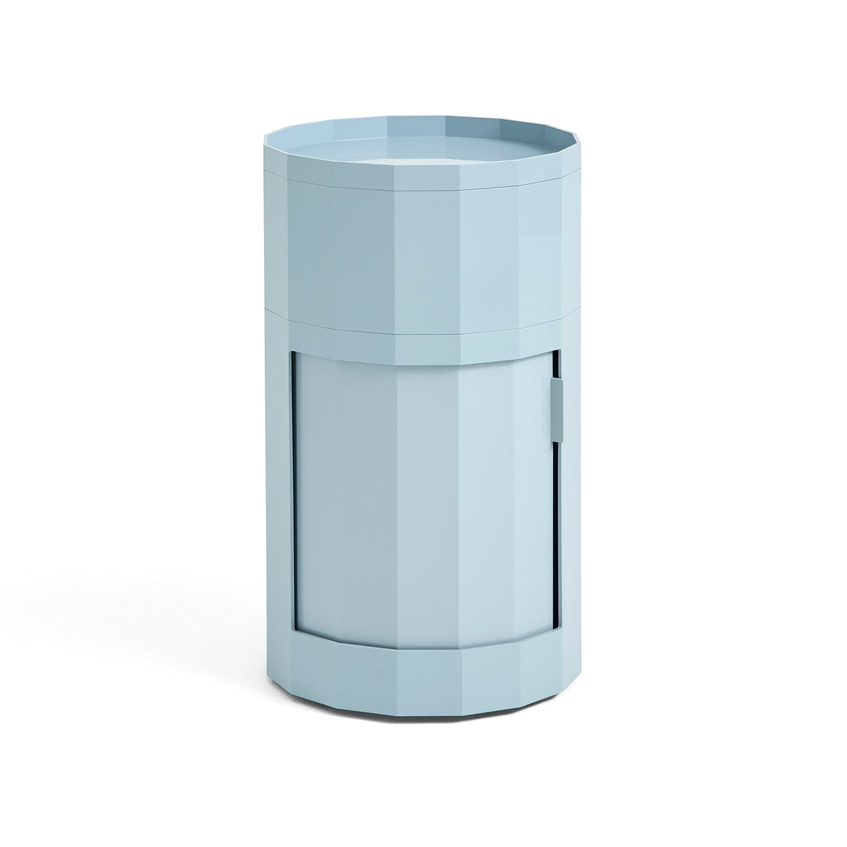 Mueble auxiliar Facet · HAY · Misty Blue / High