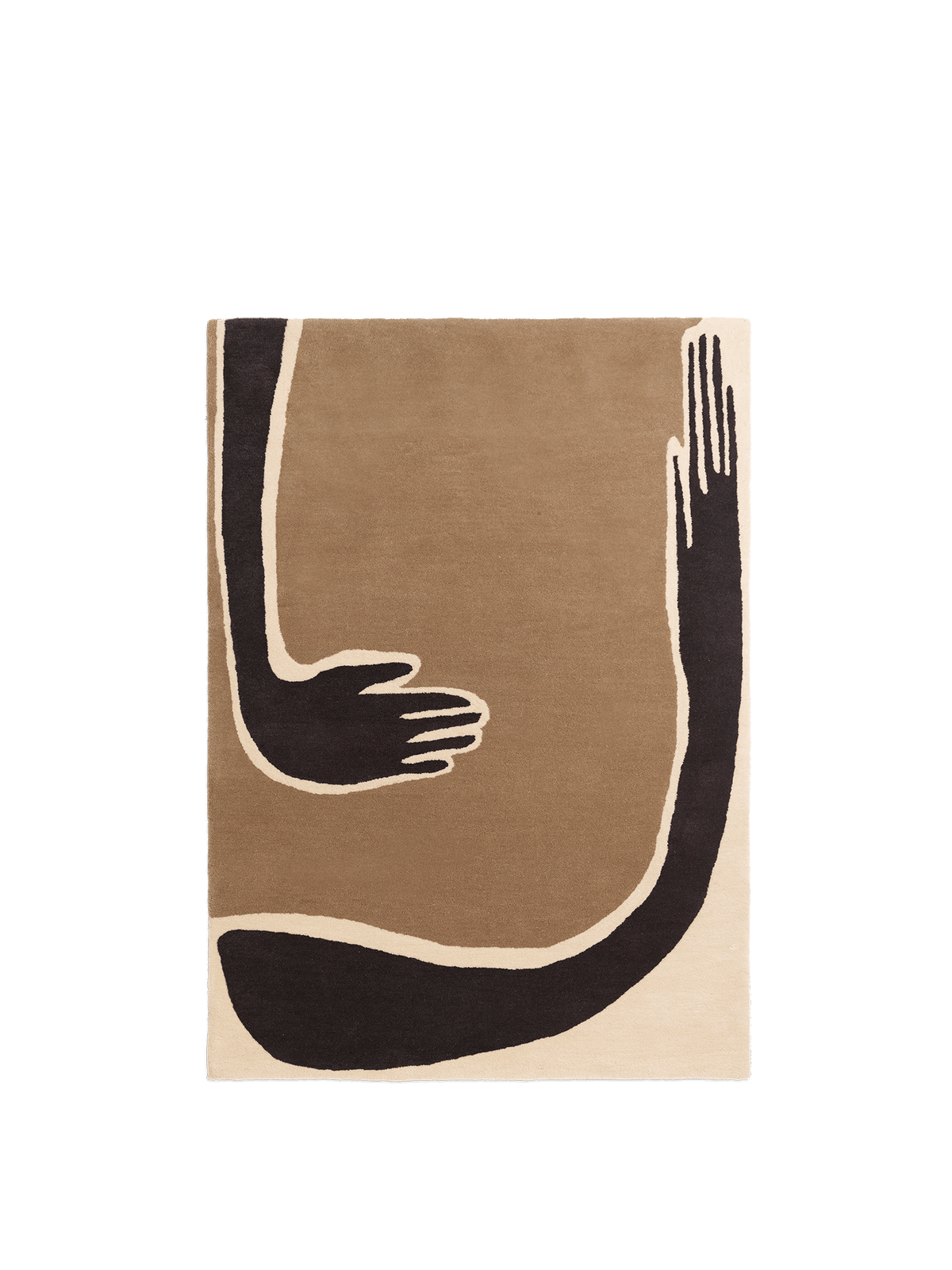 Alfombra tufting Pose de Ferm Living