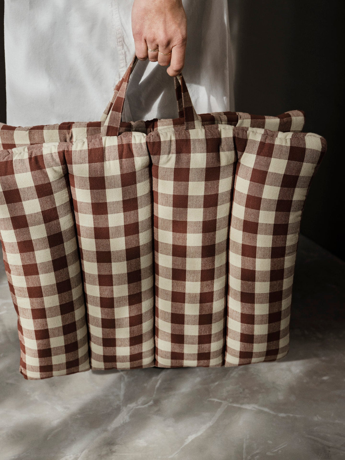 Colchoneta plegable Bothy Check de Ferm Living