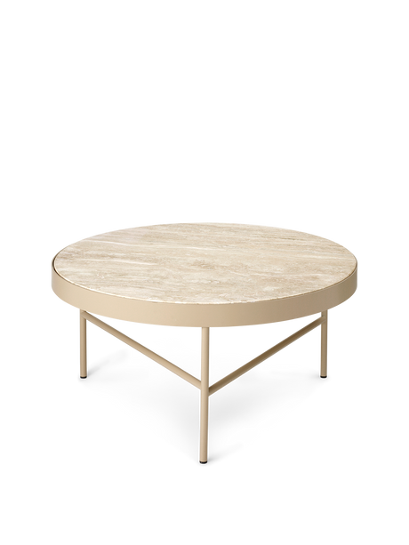 Mesa de travertino Travertine de Ferm Living