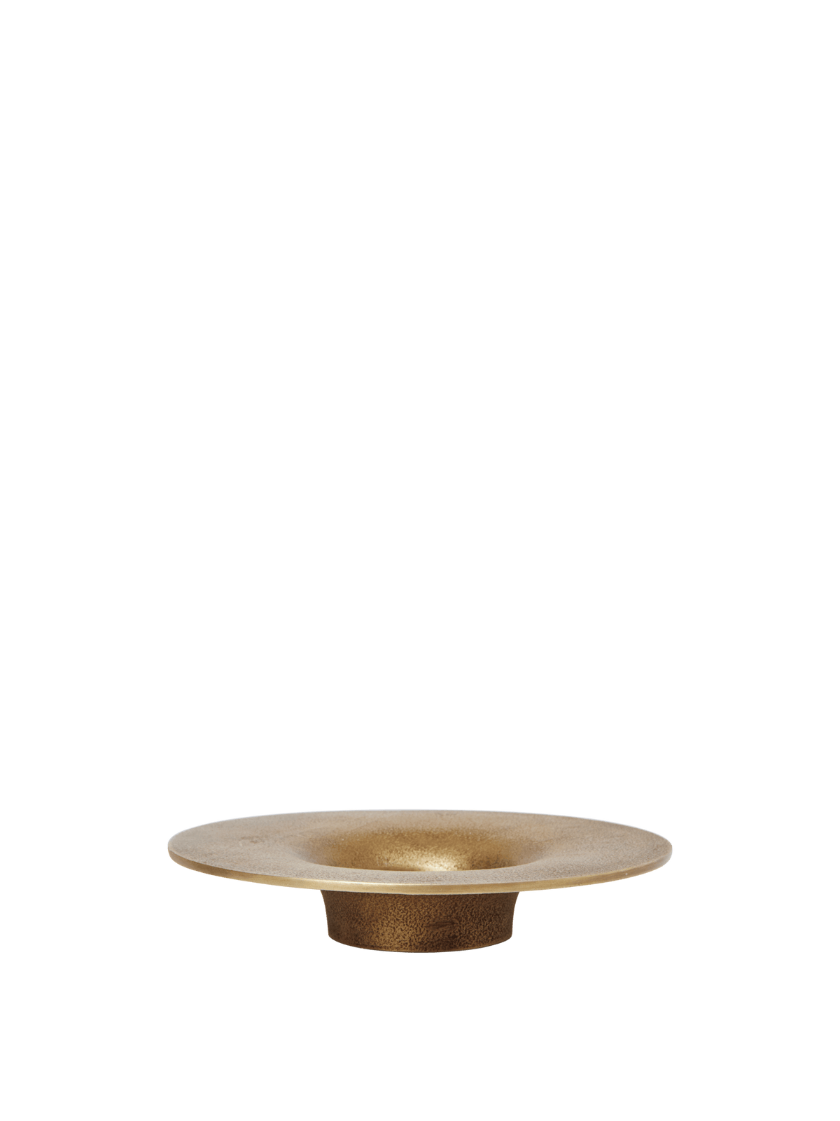 Portavelas Soothe · Ferm Living · Block Brass Finish