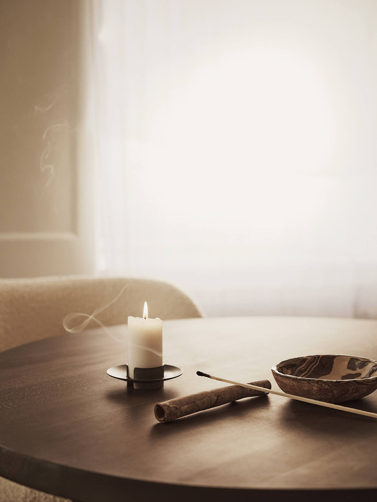 Portavelas Block · Ferm Living · ambiente