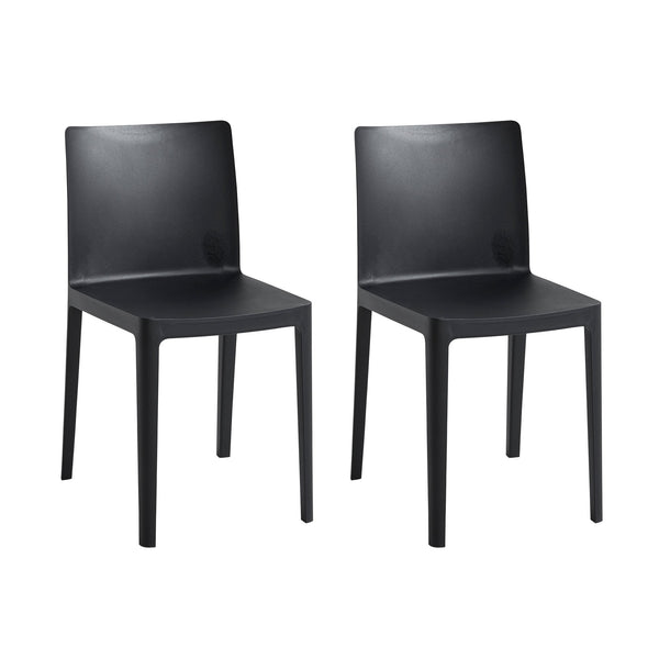 Silla Élémentaire · HAY · Anthracite / Set of 2
