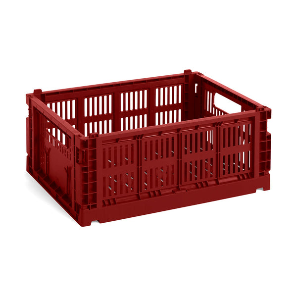 Cesta Colour Crate M · HAY · Burgundy