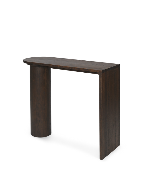 Consola Pylo roble teñido oscuro · Ferm Living · vista 5