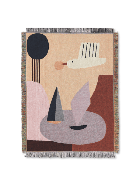 Manta tapiz Bird de Ferm Living