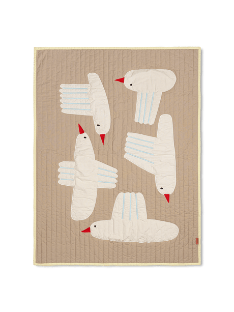 Manta acolchada Bird de Ferm Living
