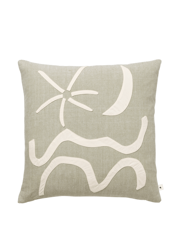 Cojín con aplique Kove de Ferm Living