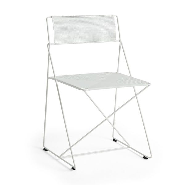Silla de exterior X-Line · HAY · Chalk White / Chalk White