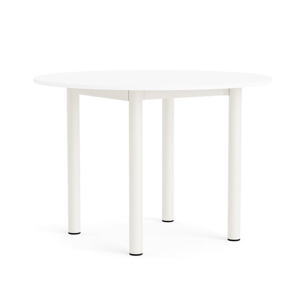 Mesa de comedor Annex · HAY · White/Cream White / Ø 110 cm