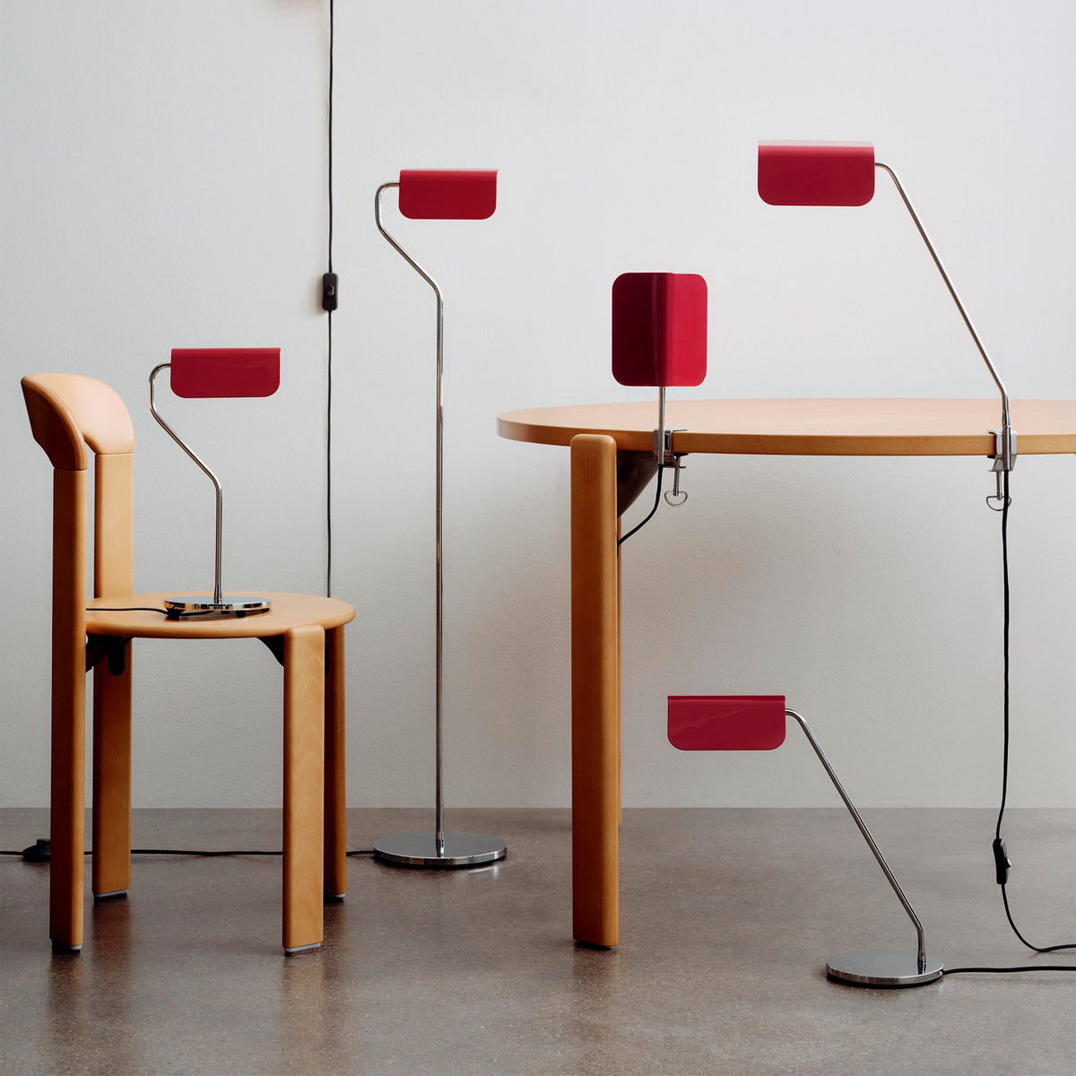 Lámpara de pinza Apex · HAY · ambiente