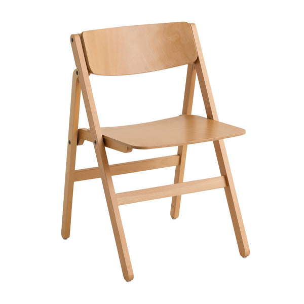 Silla plegable Backflip · HAY · Gold-Coloured, Semi-Transparent Lacquer