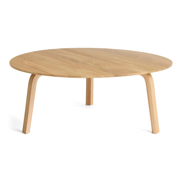 Mesa de centro Bella · HAY · Oak, Matt Lacquered / Ø 80 x H 32 cm