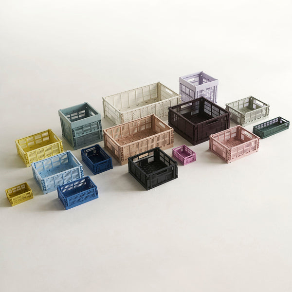 Cesta Colour Crate Mini Recycled · HAY · ambiente