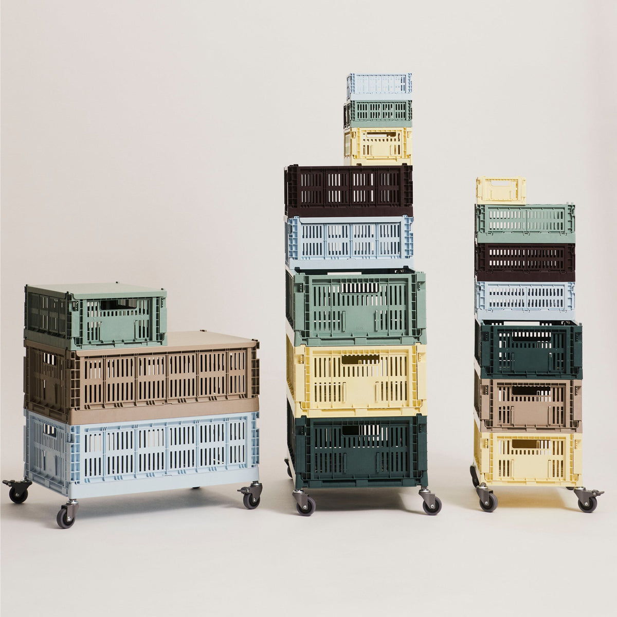 Cesta Colour Crate Square · HAY · ambiente