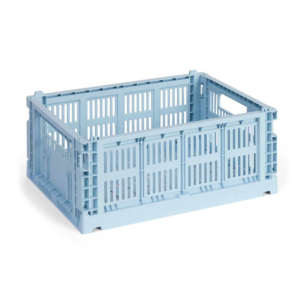 Cesta Colour Crate M · HAY · Soft Blue