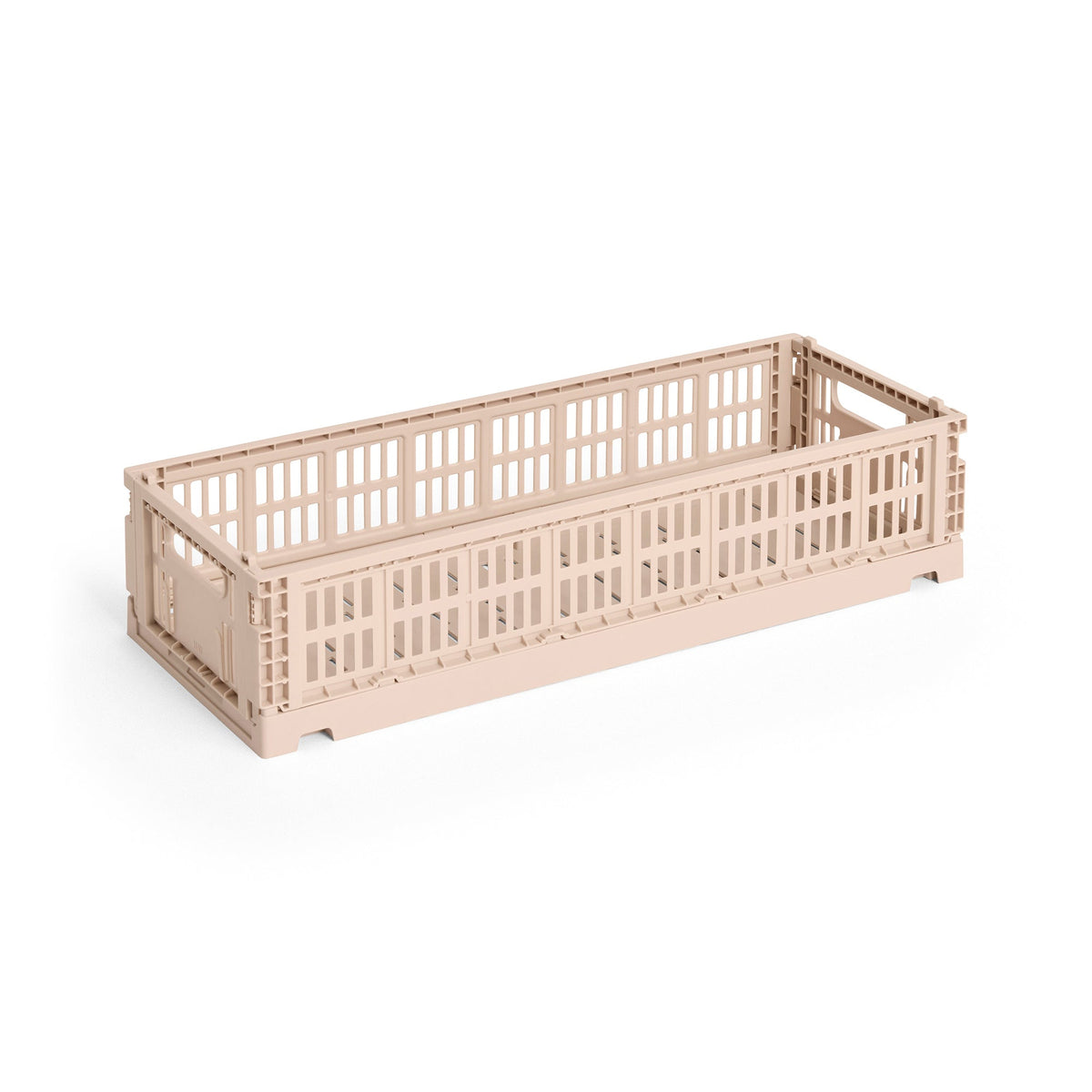 Cesta Colour Crate Mini Oblong · HAY · Powder