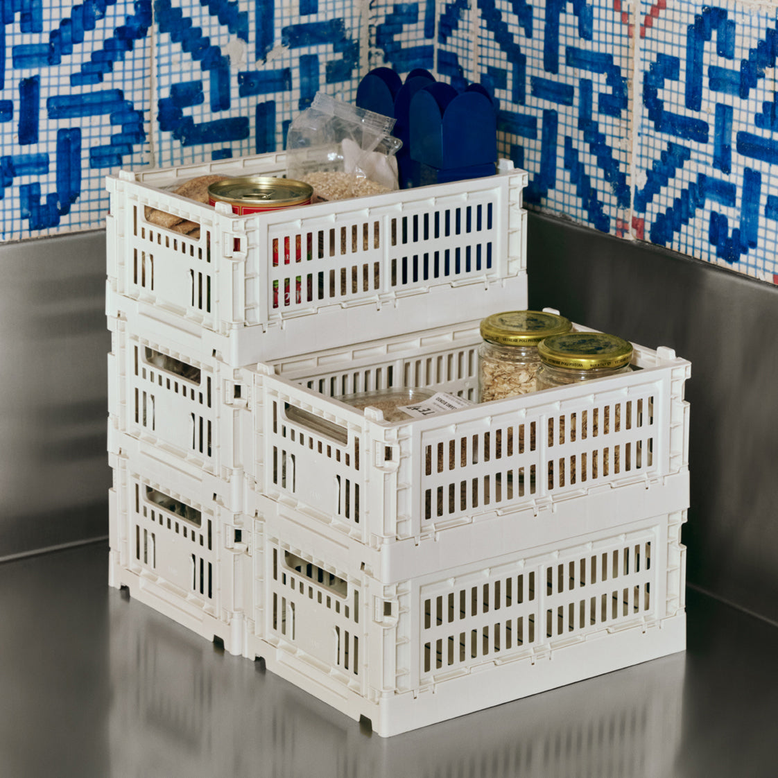 Set de cestas Colour Crate S Recycled · HAY · ambiente