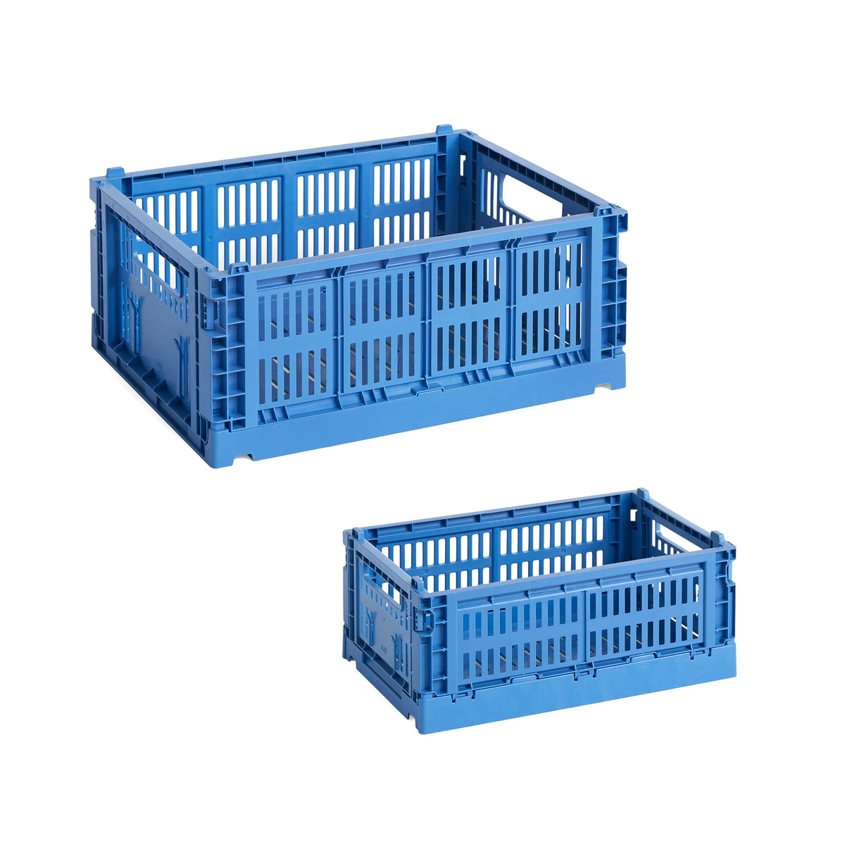 Cesta Colour Crate Mix · HAY · Electric Blue