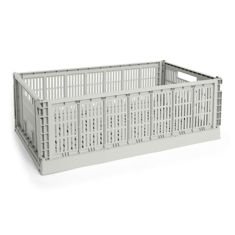 Cesta Colour Crate XL Recycled · HAY · Grey