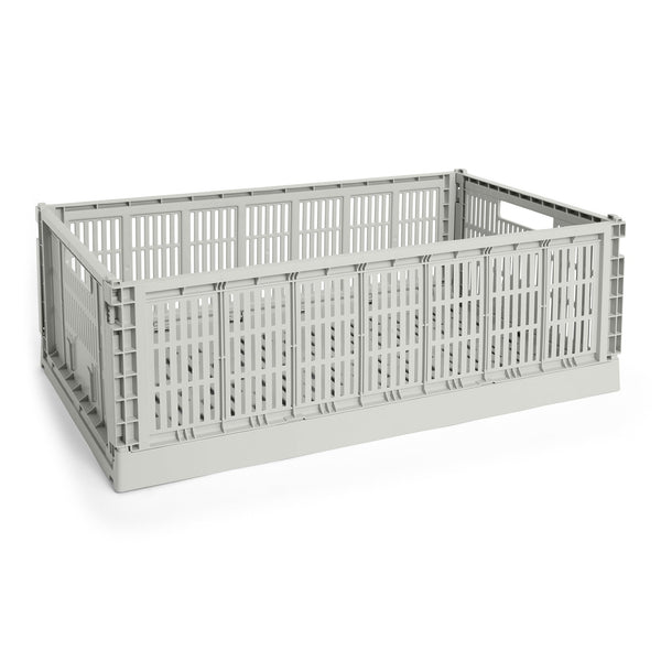 Cesta Colour Crate XL Recycled · HAY · Grey