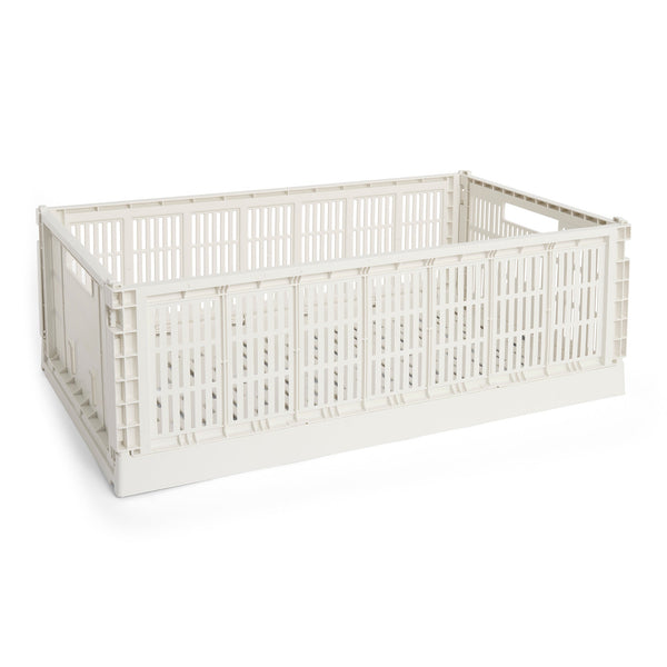 Cesta Colour Crate XL Recycled · HAY · Off White