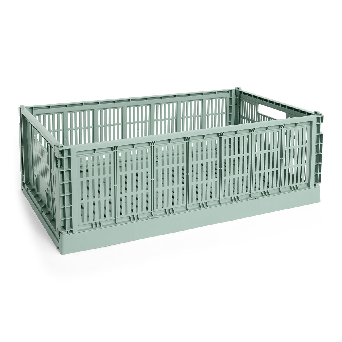 Cesta Colour Crate XL Recycled · HAY · Sage Green