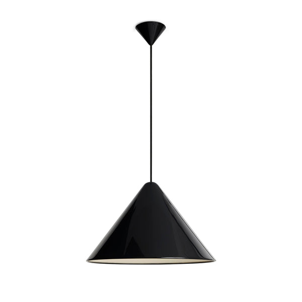 Lámpara colgante Compass · HAY · Soft Black / Fix / Ø 43 cm