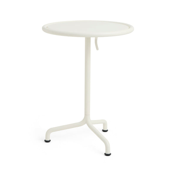 Mesa de exterior Deville · HAY · Cream White / Ø 55 cm