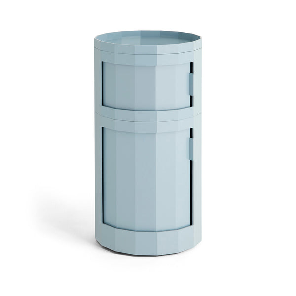 Mueble auxiliar Facet · HAY · Misty Blue / 110 cm
