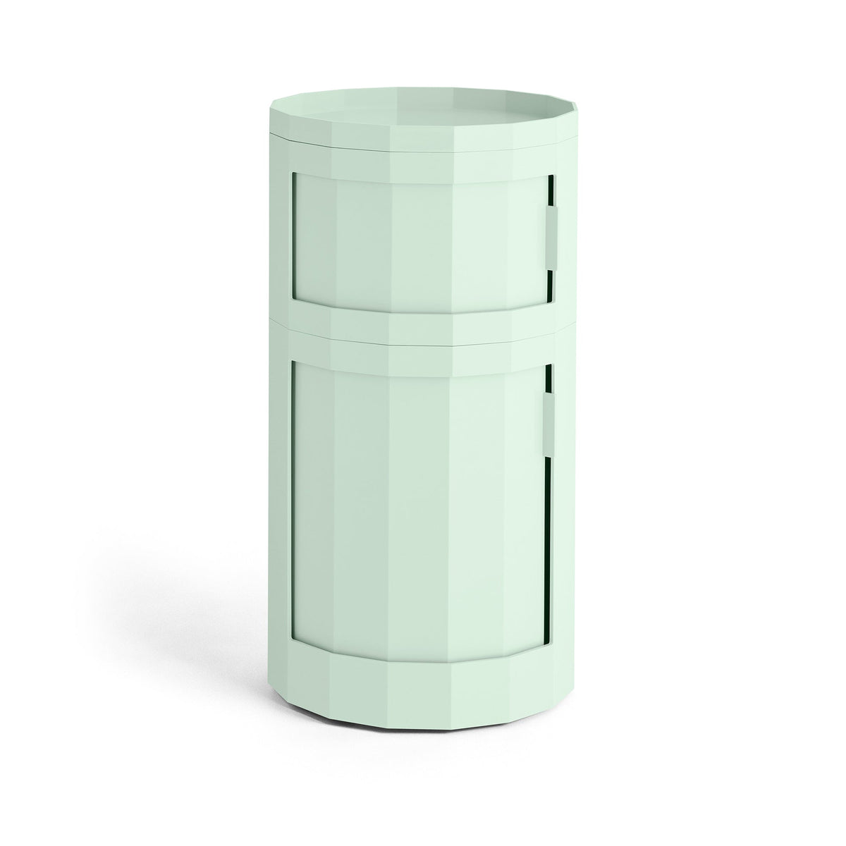 Mueble auxiliar Facet · HAY · Soft Mint / 110 cm