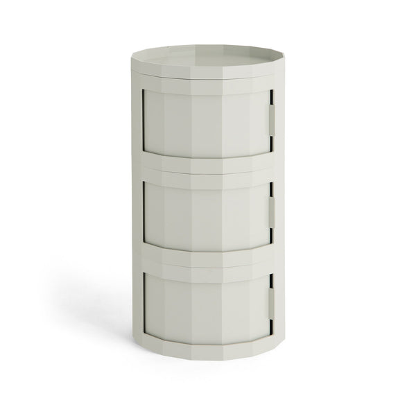Mueble auxiliar Facet · HAY · Misty Grey / 30 cm