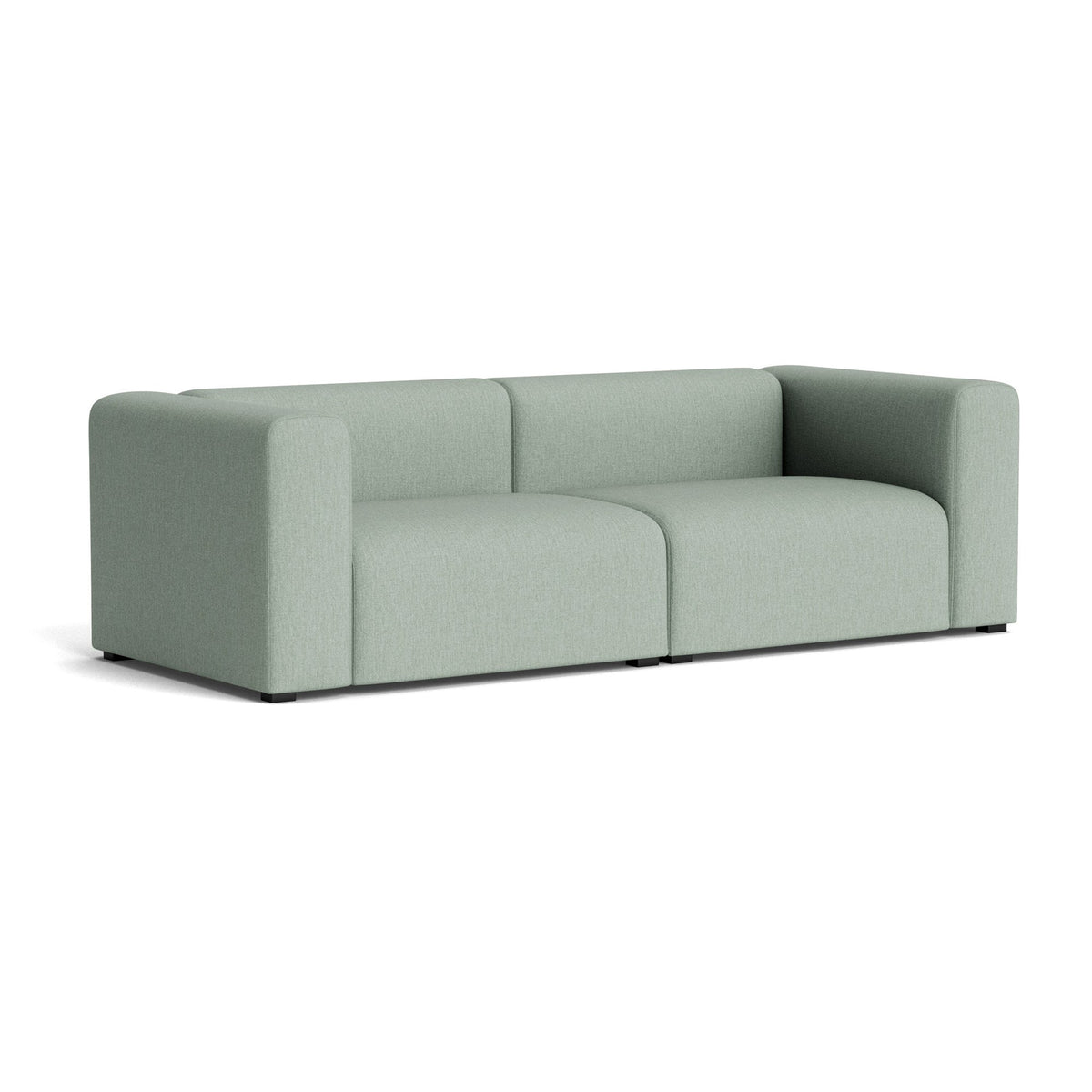 Sofá Mags 2,5 plazas · HAY · Metaphor light green (023) / Armrests On Both Sides / Combination 1