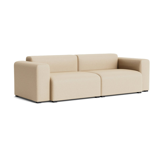 Sofá Mags 2,5 plazas con brazos bajos · HAY · Kvadrat " Hallingdal " 65 beige (220) / Armrests On Both Sides / Combination 1