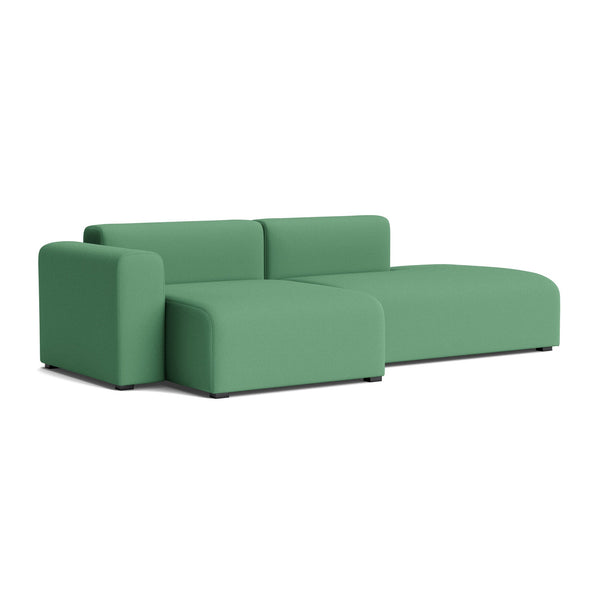 Sofá Mags 2,5 plazas con brazos bajos · HAY · Steelcut green (932) / Left Armrest / Combination 3