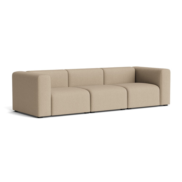 Sofá de 3 plazas Mags · HAY · Maglia Warm Gray / Armrests On Both Sides / Combination 1
