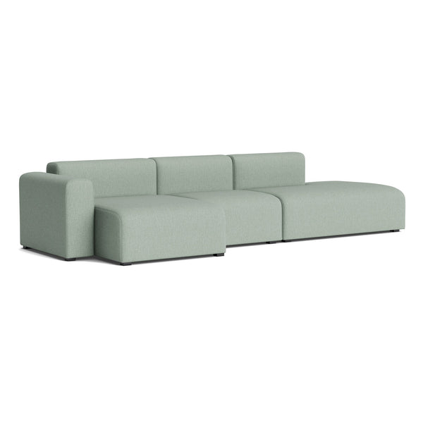 Sofá de 3 plazas Mags · HAY · Metaphor Light Green (023) / Left Armrest / Combination 4